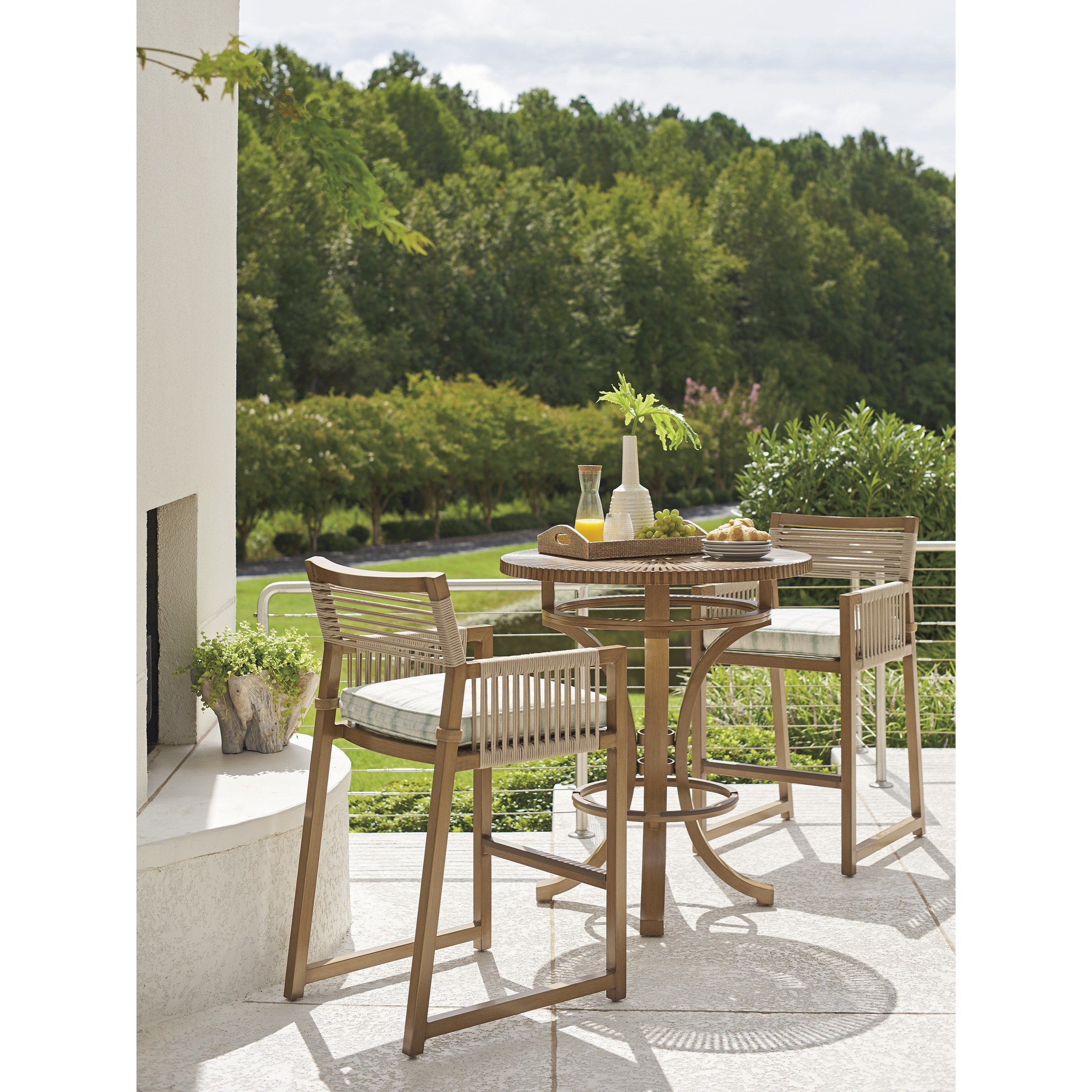 Outdoor tall bistro store table